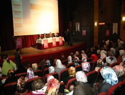 Kadınlar gününde örnek etkinlik